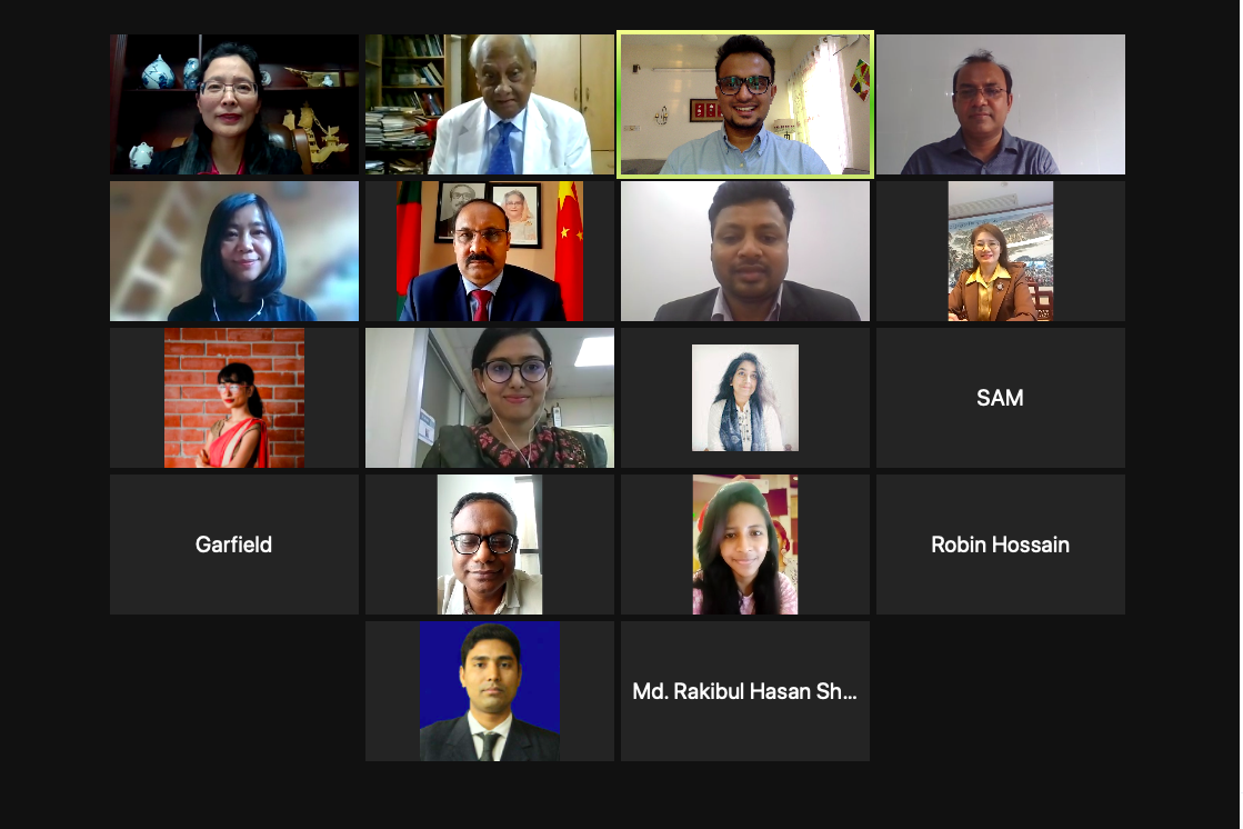 Webinar held on Chinese style business negotiations in the context of Bangladesh