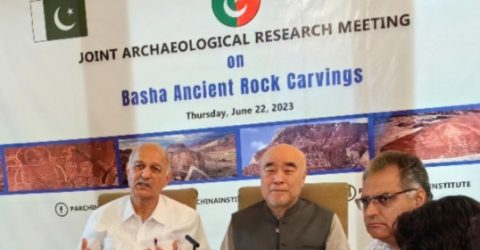 Chinese and Pakistani academics to jointly study conservation of rock art corridors in the upper Indus River