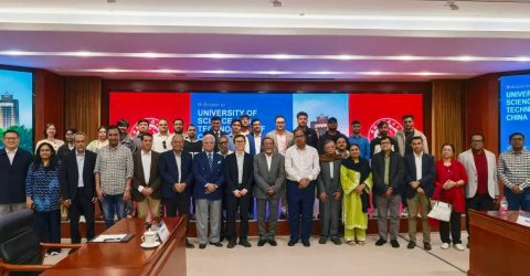 High-level BNP Delegation Visits China’s Renowned University