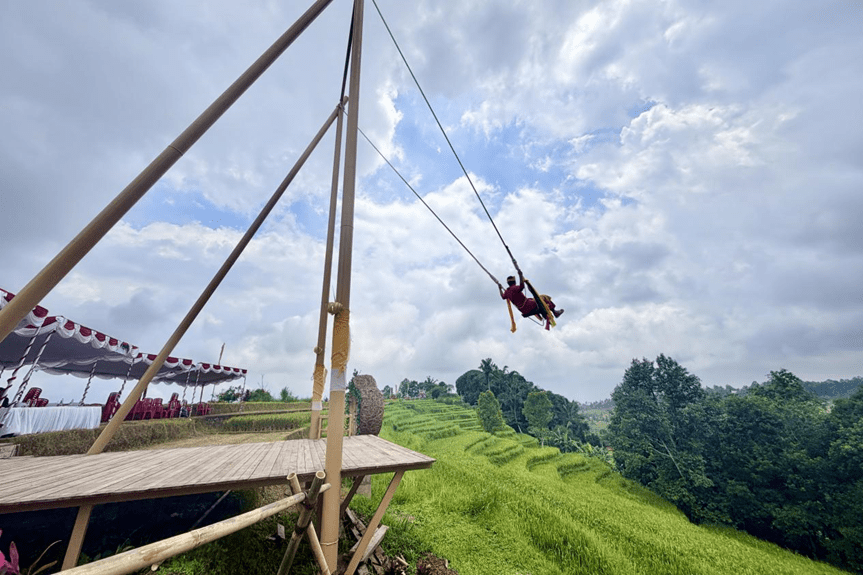 A “Heart-to-Heart Rice” Plant, Continuing Yunnan and Bali’s Two-Decade Sister-Province Friendship